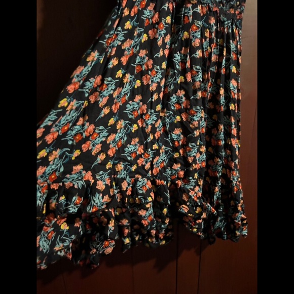 Free People One Intimately Adella Floral Mini Dress Black Combo Size XS - NWT - Picture 9 of 16